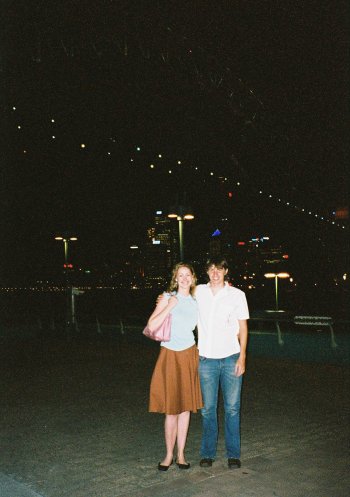 amy and me at milsons point