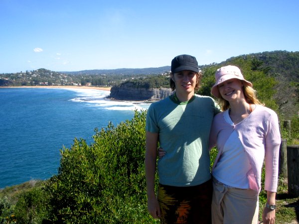 amy and me over the northern beaches