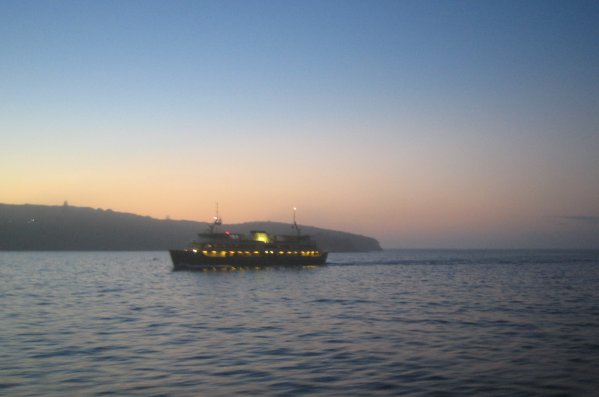 Manly Ferry Passing the Heads