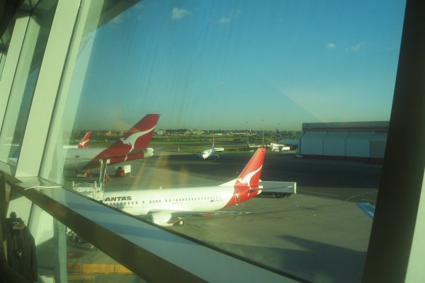 Sydney Airport Qantas Lounge