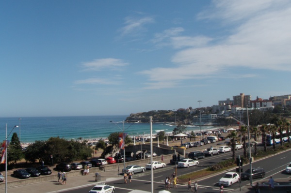 viewfromthebalconyofbondihotel